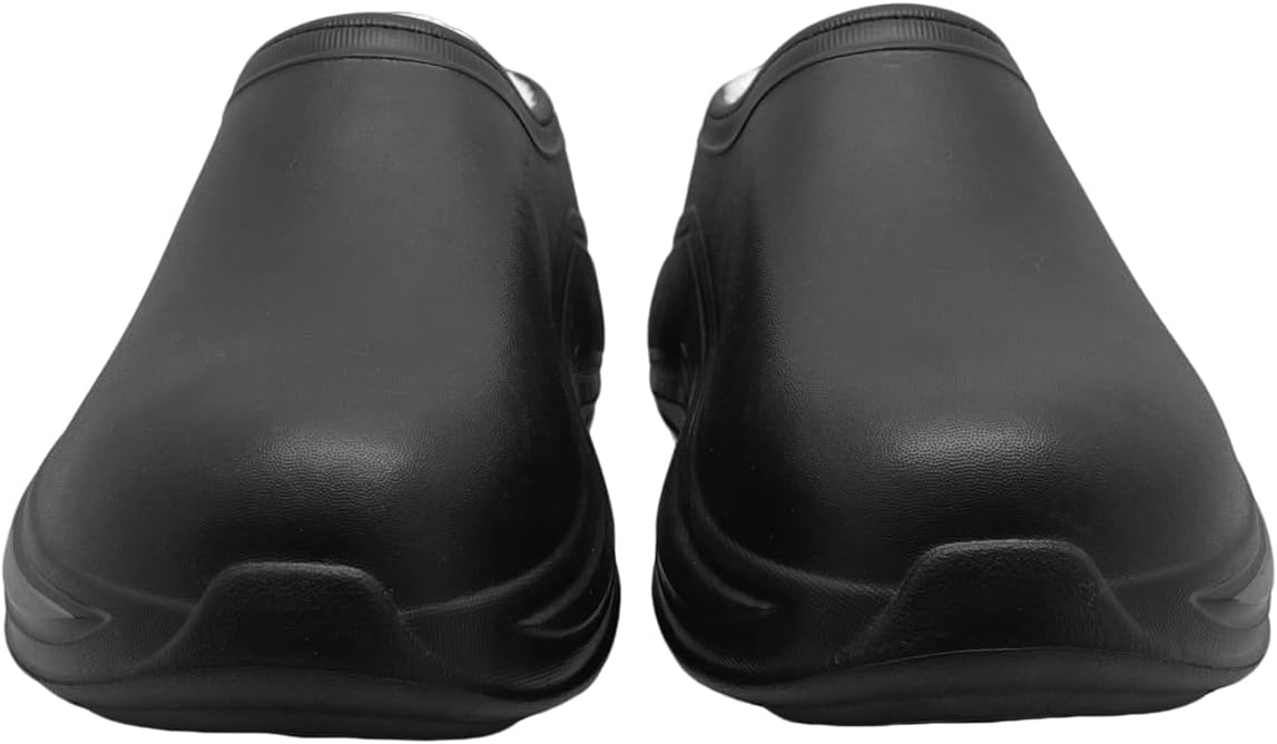 Clogs for Men Women, Slip-On Plush Fleece Lined Winter Mules, Indoor Outdoor House Shoes Chef Nurse Garden Shoes Cushioned Supportive Closed-Toe - Image 8