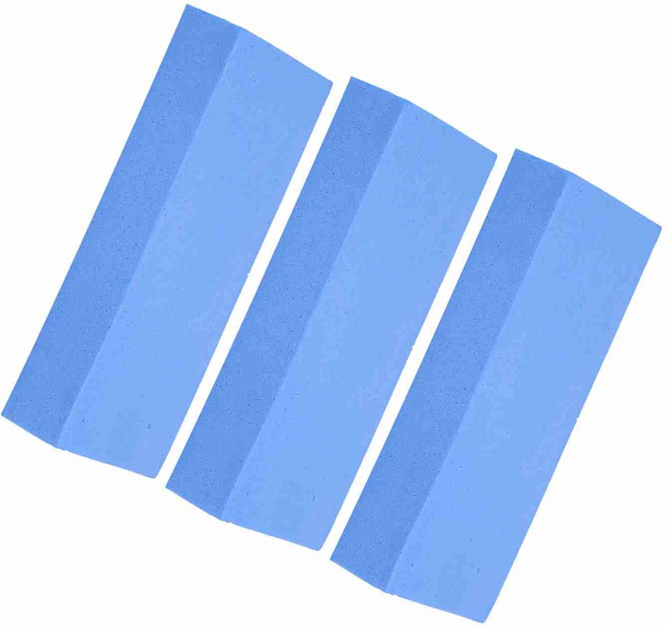 3Pcs Car Multifunctional PVA Super Absorbent Cleaning Sponge Block Washing Tools Durable Use Water and Comfortable PVA Made Soft Delicate Strong Quality of Car Washing SpongeCar (Blue)