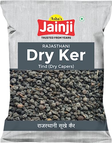 Image of Jainji Rajasthani Ker /Kair (500 GM) | Dry Vegetable | Kair Sangari | Sukha Saag /Sabji | Authentic, Pure & Natural