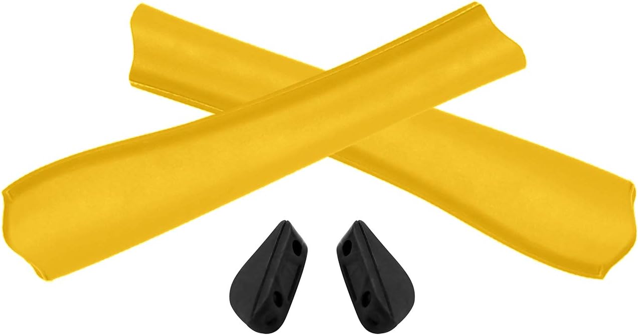 Vonxyz Rubber Kits Replacement for Oakley Pit Bull Sunglass -Yellow