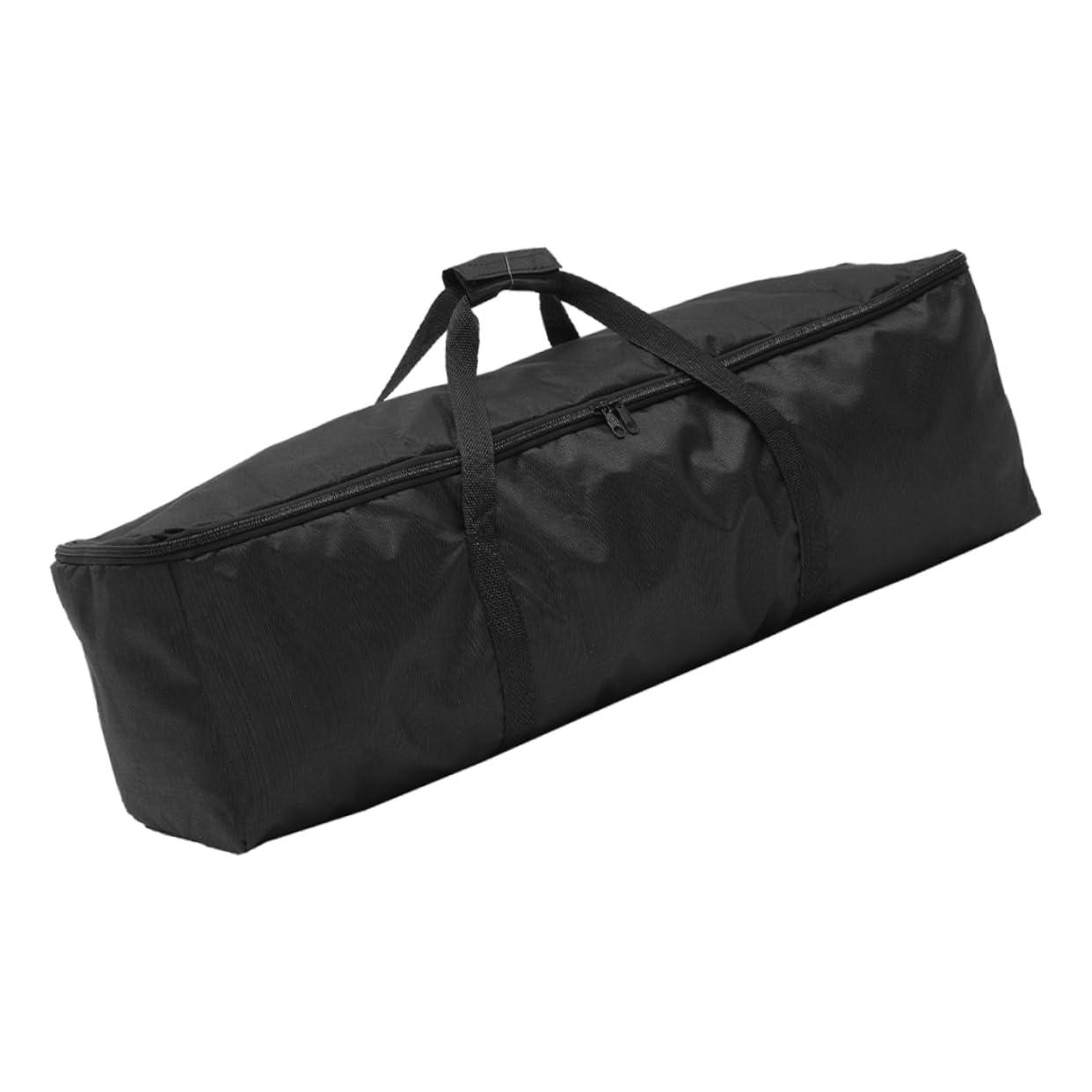 2 Pezzi Borsa per Treppiede Oxford Nero, Pieghevole Cerniera, Grande Capacità per Fotografi in Viaggio