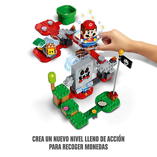 LEGO 71364 Super Mario Set de Expansión: Lava letal de ROCO, Juguete de Construcción para Niños +6 años con 2 Mini Figuras