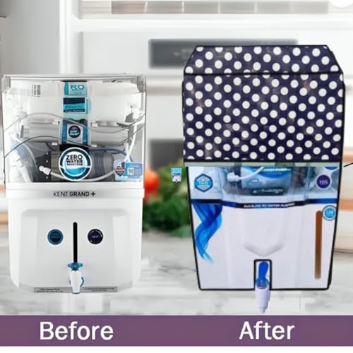 Image of KALRA MAGIC Water Purifier Cover for Kent RO, Kent Grand, Pulse & Aqua - Waterproof Dustproof RO Body Cover with Stylish Multicolor Print (P-13 Design)