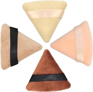 4 unids Triangle Puff Bola de Arroz Rostro Cu...