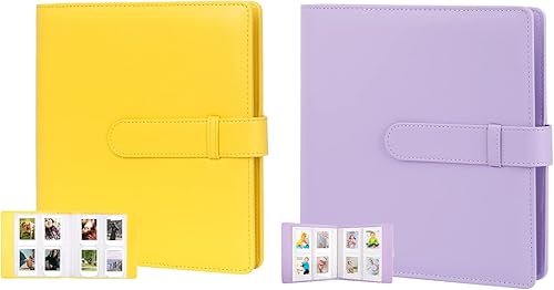 2 paquetes de 256 bolsillos álbum de fotos para Fujifilm Instax Mini LiPlay 11 90 70 50S 26 25 9 8+ 8 7S Impresora de cámara instantánea/Mini Link