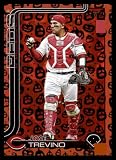 2025 Topps Update Jack O'Lantern #US13 Jose Trevino NM-MT Reds Baseball Trading Card