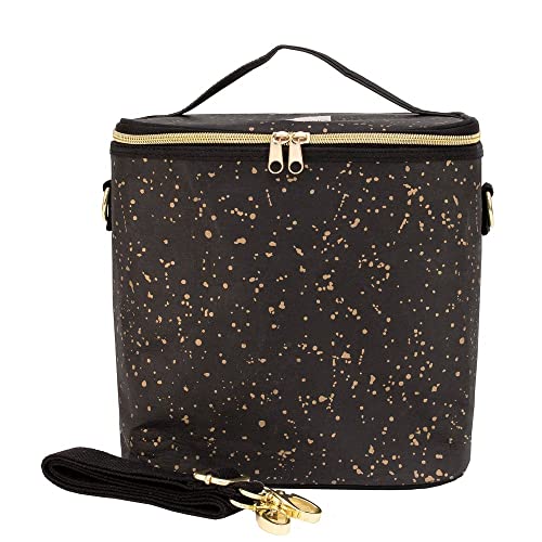 SOYOUNG Black and Gold Paper Lunch Poche, 1 EA