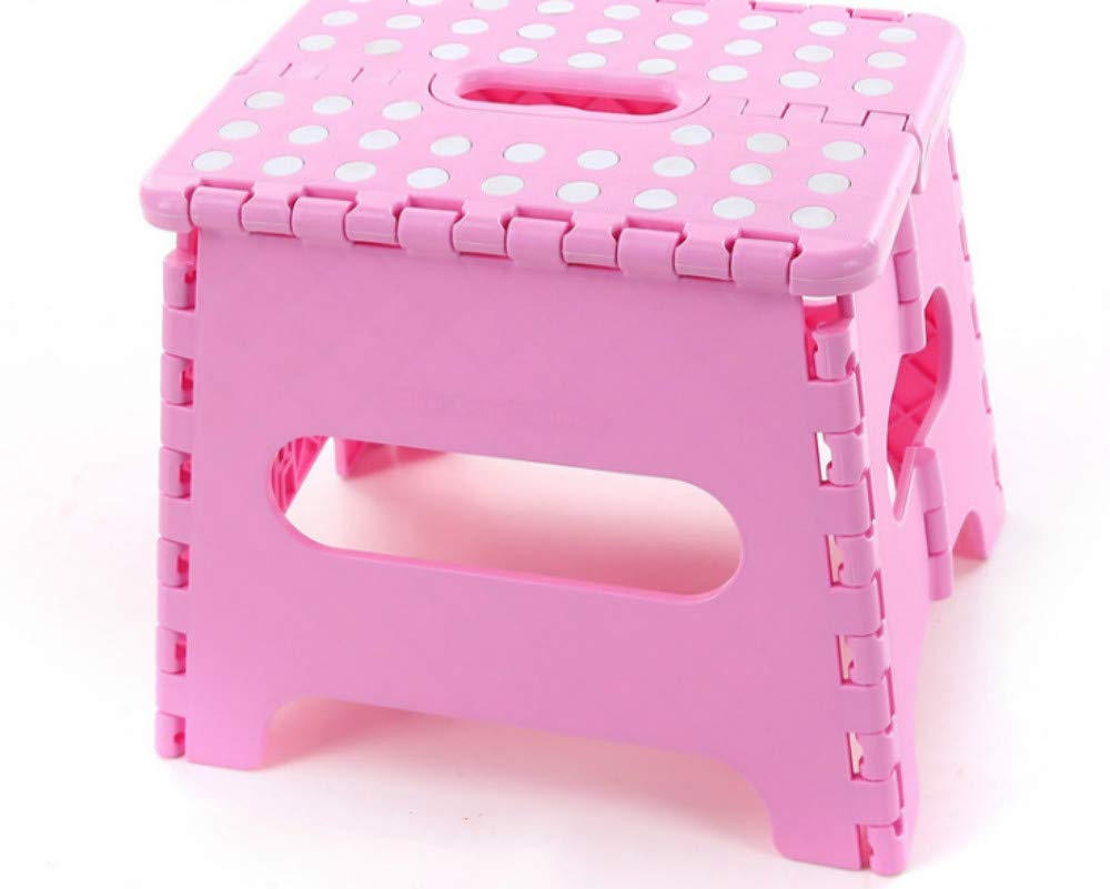 HHJ Non-Slip Folding Step Stool for Kids and Adults (Green)