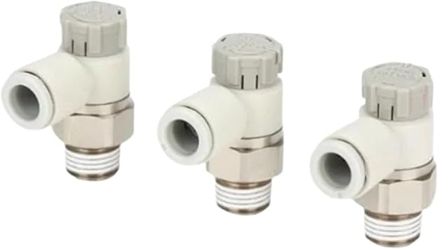 Speed regulating Throttle Valve AS1211F-M5-04A AS2211F-01-04SA AS2211F-02-04A Air Intake throttling/Pneumatic FittingsAS1211F-M5-06A,20PCS