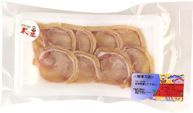 Amazon 沖縄県産 山羊の睾丸 刺身用スライス 約40g 1p やぎとそば太陽 沖縄名物 グルメな方に オリーブガーデン 冷凍惣菜 通販