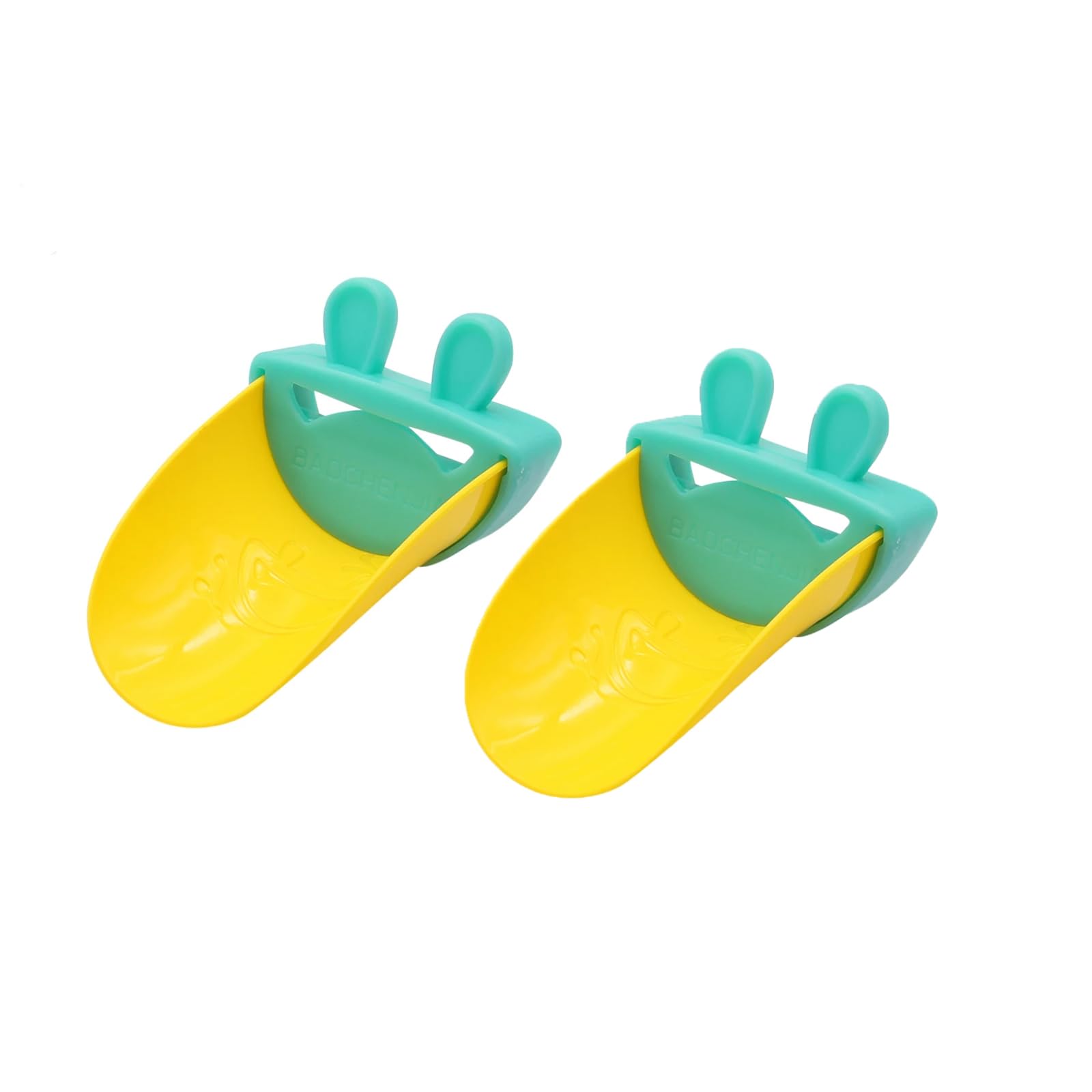 YZNLOQ 2PCS Faucet Extender for Bathroom Sink for Kids,Compatible with Most Standard Faucets,Cartoon Sink Extender for Child,Silicone Bathroom Sink