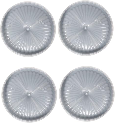 Miniatura 1 de SEWACC Molde de placa de incienso de 4 piezas, moldes de silicona para gelatinas, moldes de bricolaje para resina, suministros de bricolaje, juego