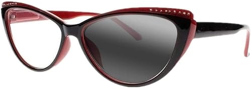 Miniatura 5 de Newsight Gafas de lectura bifocales fotocromáticas de transición ojo de gato con diamantes de imitación para mujer