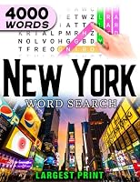 New York State Word Search Book: Word Find Book For Adults, Seniors And Teens | Large Print Gift | Brain Training Book: Discover the Hidden Gems of ... Search Puzzles and 200 Engaging Challenges! B0CFZFDRKM Book Cover
