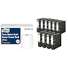 Tork Matic Premium 290016 Soft Roll Hand Towel - H1 Premium Towel Rolls for Roll Towel Dispenser & Original DINOR Folder Cloud Marble Recycled - Made in Germany Pack of 10 8 cm