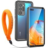 ✅[DISFRUTE AL AIRE LIBRE]: lluvia, agua, nieve, mancha, agua de mar, polvo, los elementos no retendrían la funda impermeable Inkolelo para Huawei P40 Pro, puede tomar sus aventuras con seguridad y sin dañar ni rayar su Huawei P40 Pro