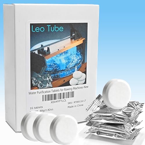 LeoTube Water Purification Tablets for Rowing Machines (16)