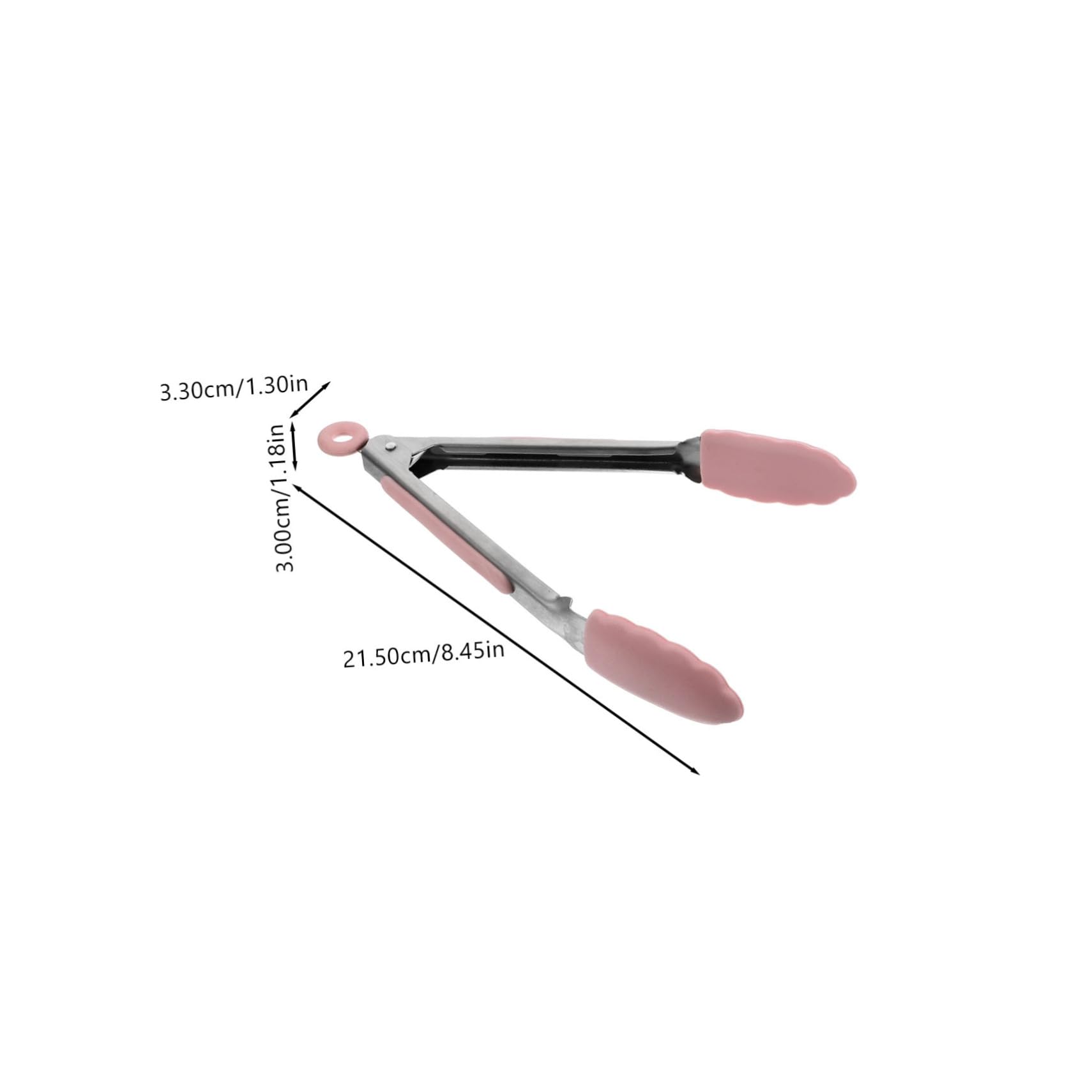 SOLUSTRE 2pcs Food Clip Clamp Stainless Steel Bread Tongs Heat Resistant Kitchen Tool for Home Restaurant and Hotel Use Ergonomic Design Convenient Storage Versatile for Bbq Random Color