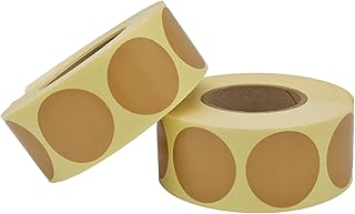 Tiritas para disparo, color marrón/beige, 30 mm x 1000 unidades, IPSC, puntos adhesivos con mayor fuerza adhesiva, resistentes al agua