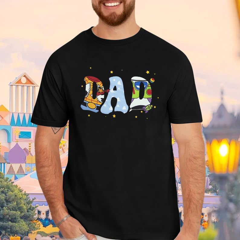 Mouse Dad Shirt Mom Shirts Magical Family Matching Outfits Mom and Dad Graphic Tees Mother Day Tshirt - Image 2