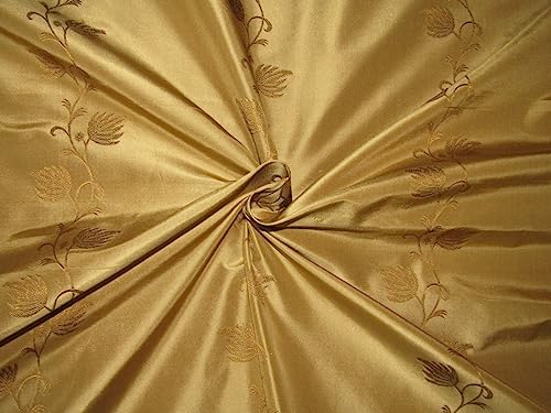 Taffetas en soie jacquard haut de gamme pour haute couture