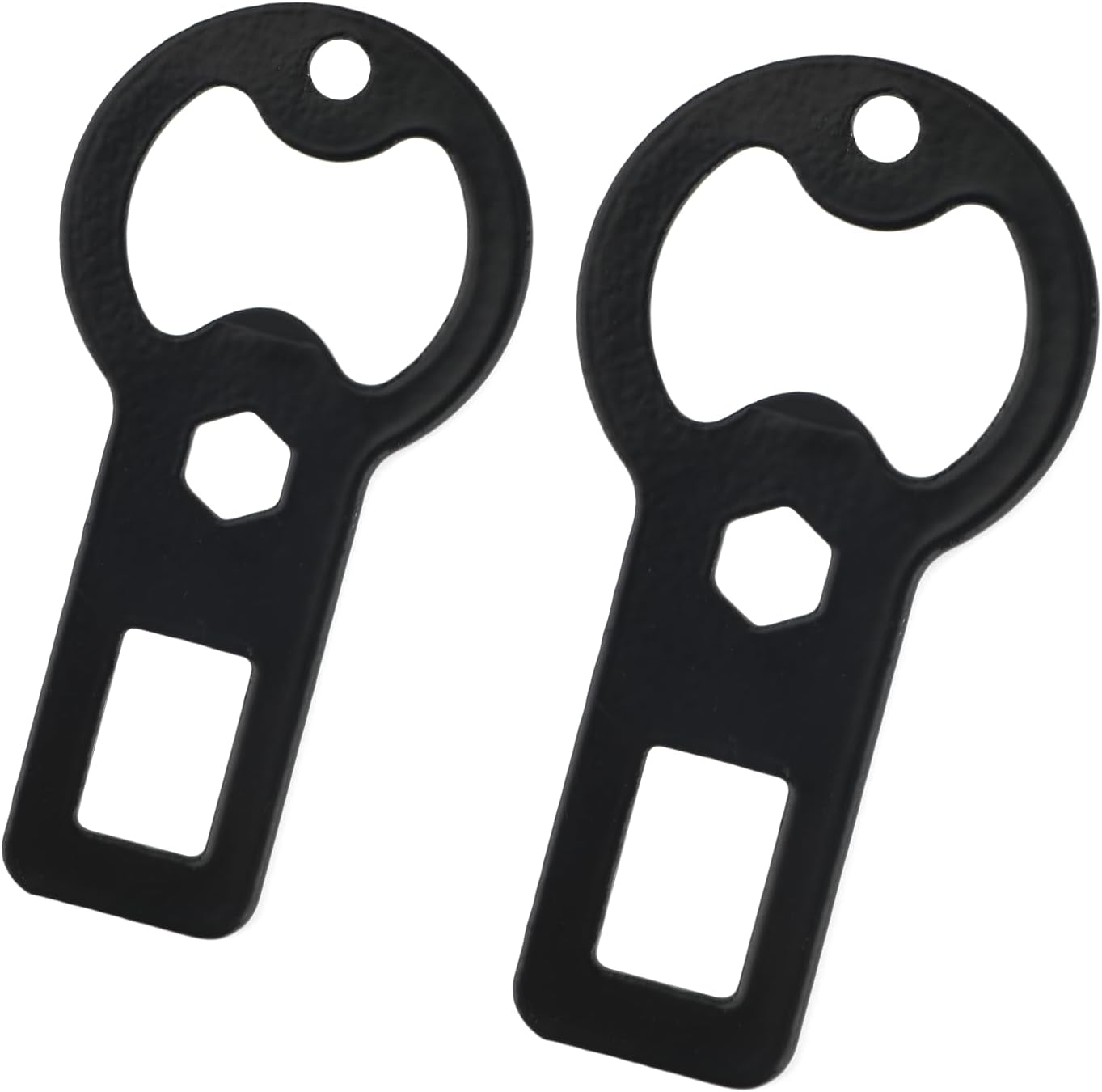 2pcs Flat Bottle Opener, Stainless Steel Beer Opener Metal Portable