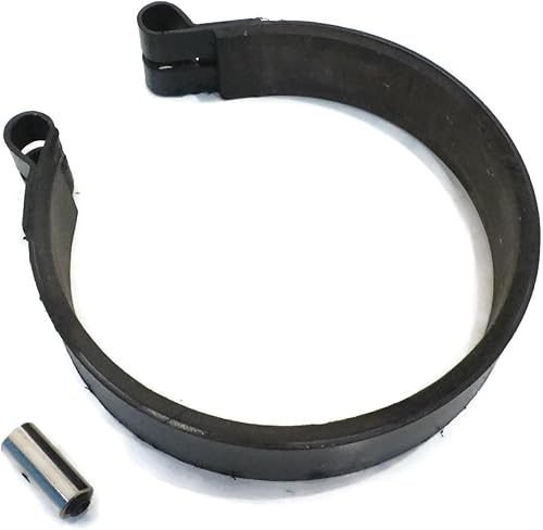 Miniatura 2 de (2) BANDA DE FRENO de 4 pulgadas con PIN para Mini Bike Minibike Yerf Dog Kartco Go Kart Cart ATV