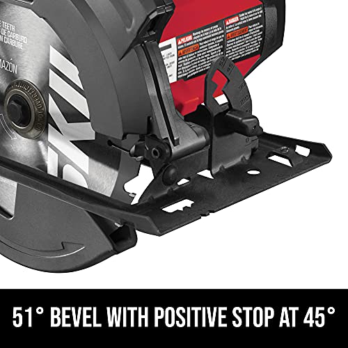 SKIL 15 Amp 7-1/4 Inch Circular Saw with Single Beam Laser Guide - 5280-01 by Skil - Image 4