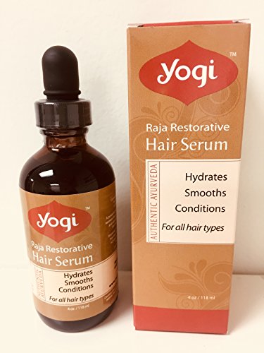 Yogi Bath and Beauty Authentic Ayurveda Raja Restorative Hair Oil, 4 Ounce