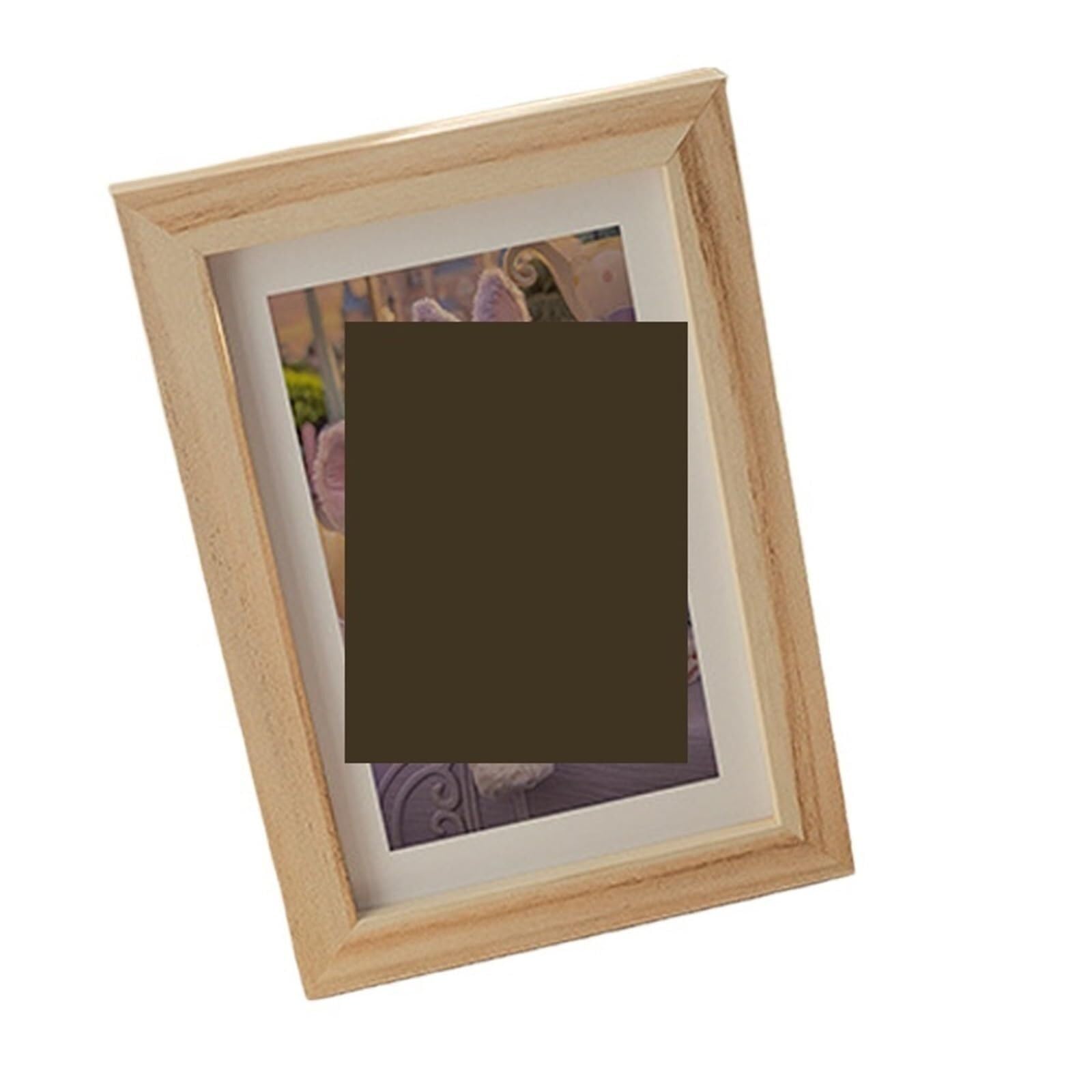 Vfdthr Wood Frame Photo Frames Wooden Photo Frame For Pictures Wall 10X15 15X20 20X25 A4 Picture Stand For Desktop Decor Commemorative Gift(,20X25cm 10Inch)