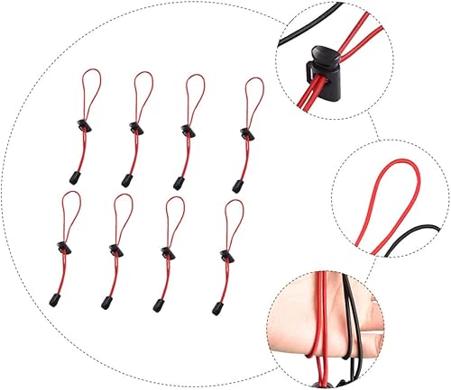 Miniatura 3 de Yardwe 8pcs almacenamiento fijo cuerda correa de plástico en pie