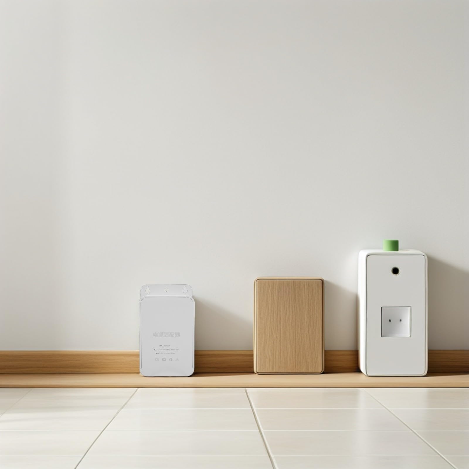 Alipis Scatola di Giunzione Elettrica per Esterni in Plastica Bianca, Design Compatto per Applicazioni di Monitoraggio Industriale e Dispositivi di Sicurezza, Confezione da 4 Pezzi