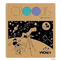 Amazon.co.jp: マルマン クロッキーブック SQ ミッキーマウスE