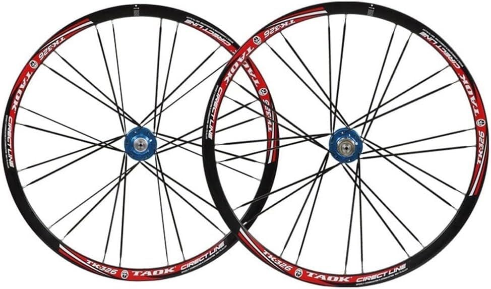 Jante de vélo 24H 26 pouces pour frein à disque et moyeu dégagement rapide