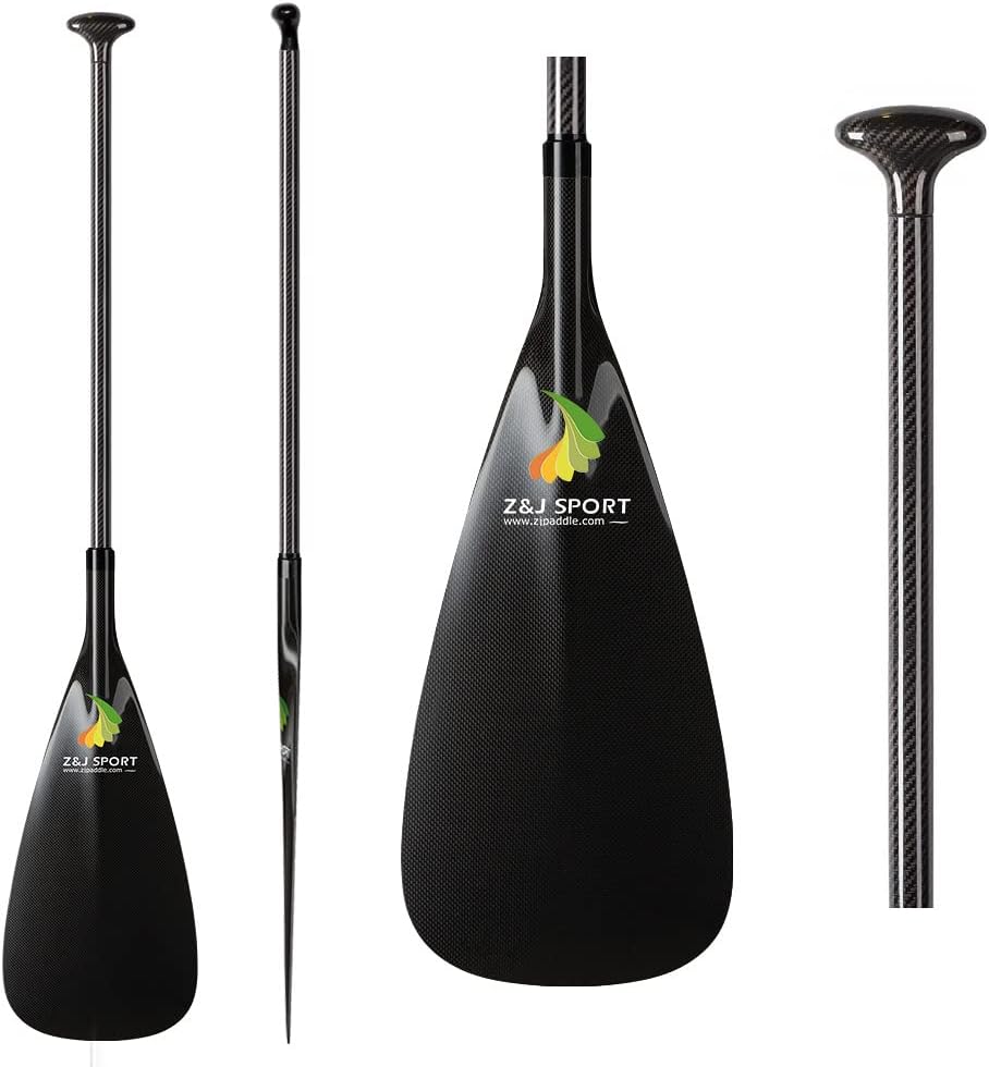 Z&J SPORT Outrigger Canoe Steering Paddle OC Paddle for Steering Outrigger Canoe