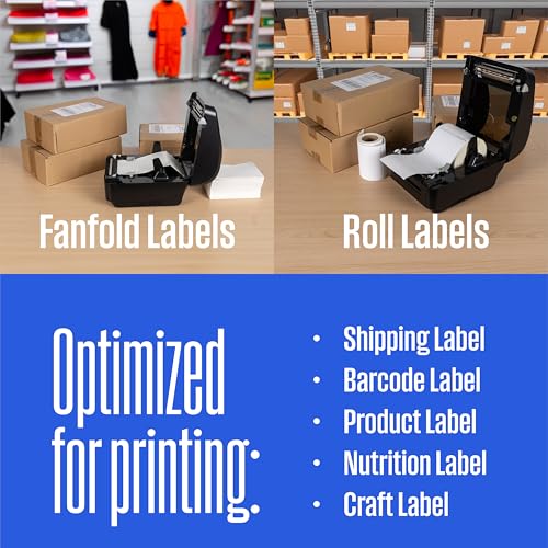 Westinghouse Thermal Shipping Label Printer USB, 4x6 Label Commercial Grade, Compatible with USPS, UPS, FedEx, Shopify, Amazon, Small Business, Desktop Label Printer for Packages, Includes Labels by Westinghouse - Image 5