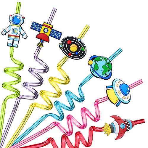 Pitillos Outer Space de 26 piezas para fiestas temáticas miniatura 1