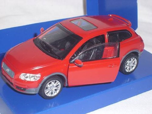 Preisvergleich Produktbild Volvo C30 C 30 Rot 1 / 32 Powco Modellauto Modell Auto