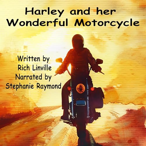 『Harley and Her Wonderful Motorcycle』のカバーアート