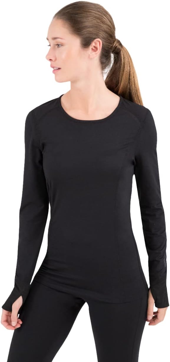 Terramar Women's Cloud Nine 4-Way Stretch Brushed Scoop