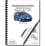 volkswagen golf variant 1.4 tsi comfortline  VW Golf 7 Variant (13-17) Instandhaltung Inspektion Wartung Reparaturanleitung