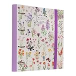 Grupo Erik 4 Ring Binder A4 - Wild Flowers | 10.6 x 12.6 inches - 27 x 32 cm - A4 Ring Binder Folder, Document Folder | Cute Stationery Gifts