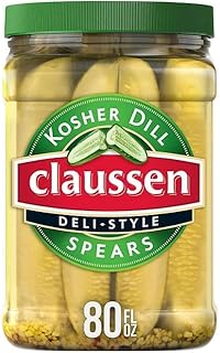 Claussen Deli-Style Kosher Dill Pickle Spears (80 fl. oz.) -AMC