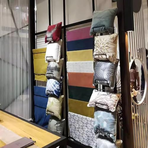 Estante de exhibición de almohadas para transformar el almacenamiento de su dormitorio de forma visual 7