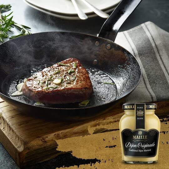 M'aille Traditional Dijon Originale Mustard, 215g - Image 2 thumbnail