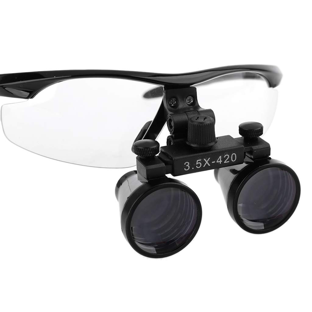 3.5X tête Portant loupe Dentaire loupe Lunettes Dentiste binoculaire loupe chirurgicale
