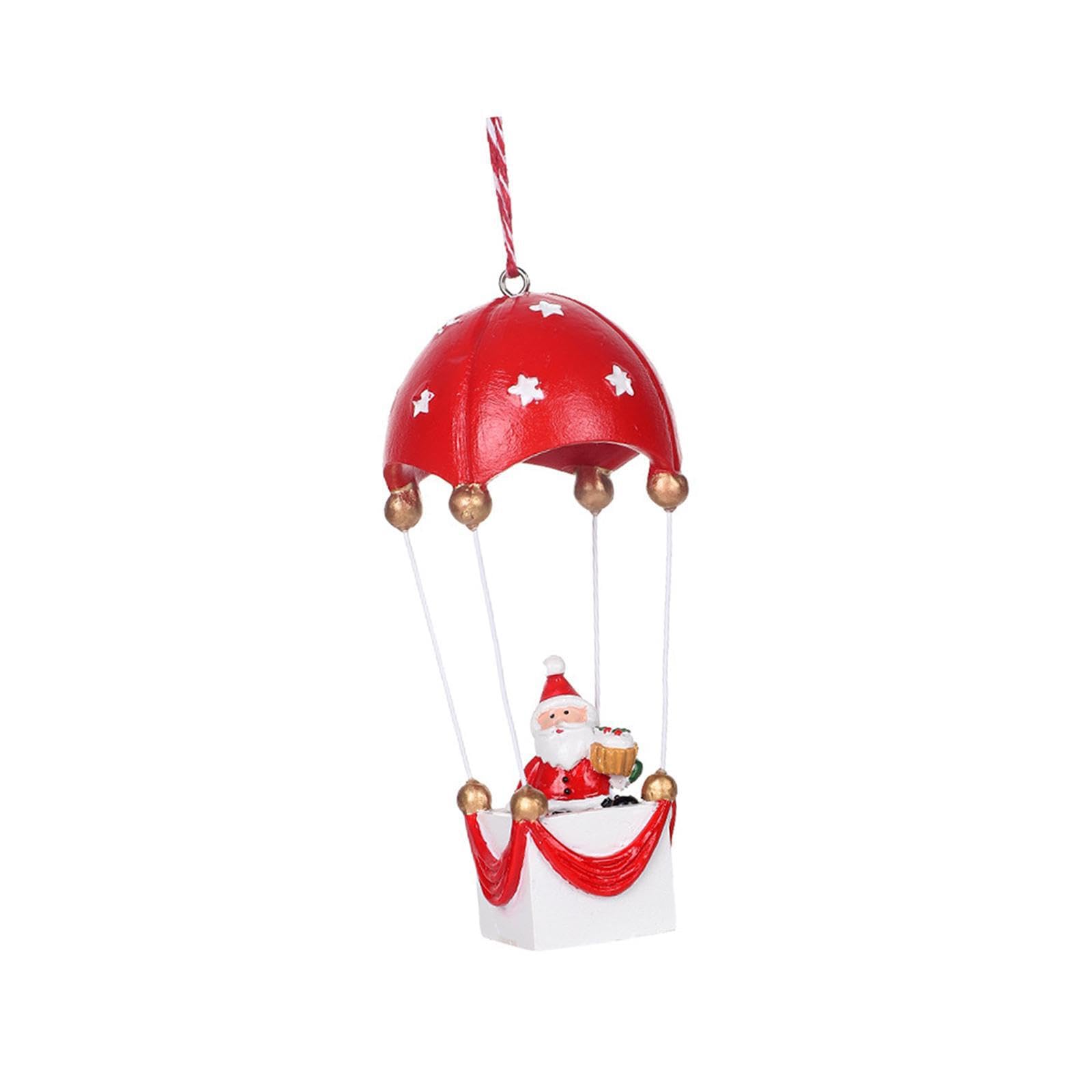 QIXCXAZ Delightful Resin Christmas Statue for Creative Gift Option For Friends And Family Holiday Home Decor Ensuring Can Be Part Of Christmas Celebrations