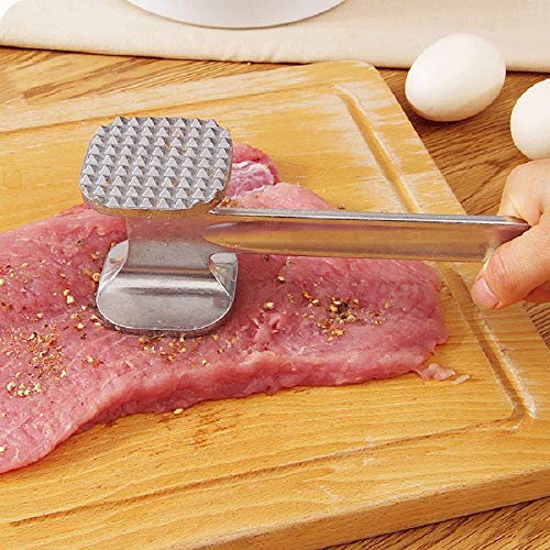 Arinda Double-Sided Loose Meat Hammer Steak Hammer Grill Hammer Aluminum Alloy Steak Tool For Household #TOP3