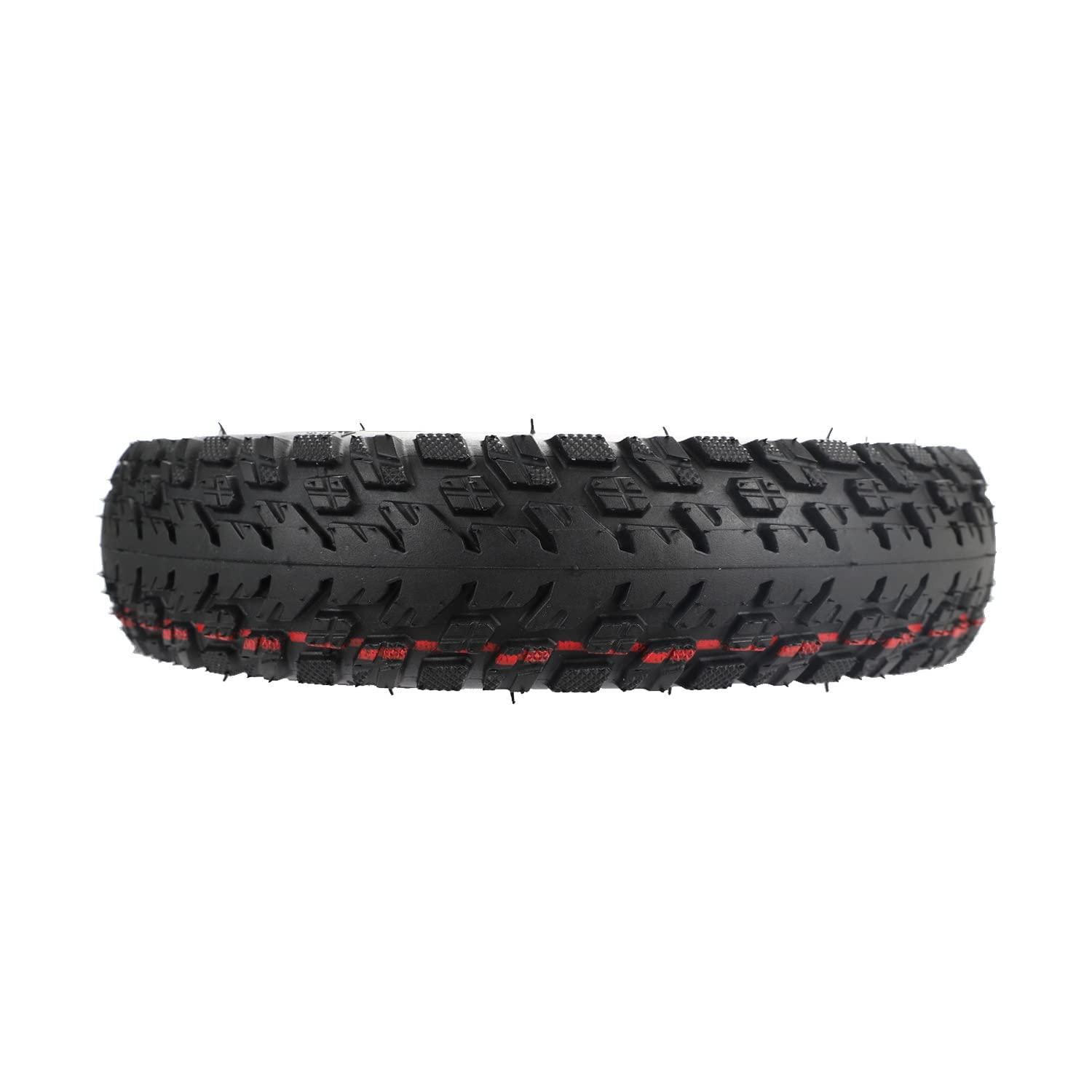 Ruedas De Repuesto para Patinetes Neumático de vacío Todoterreno Modificado de 10 Pulgadas, Piezas de neumático de Rueda Delantera y Trasera for Patinete eléctrico Scooter