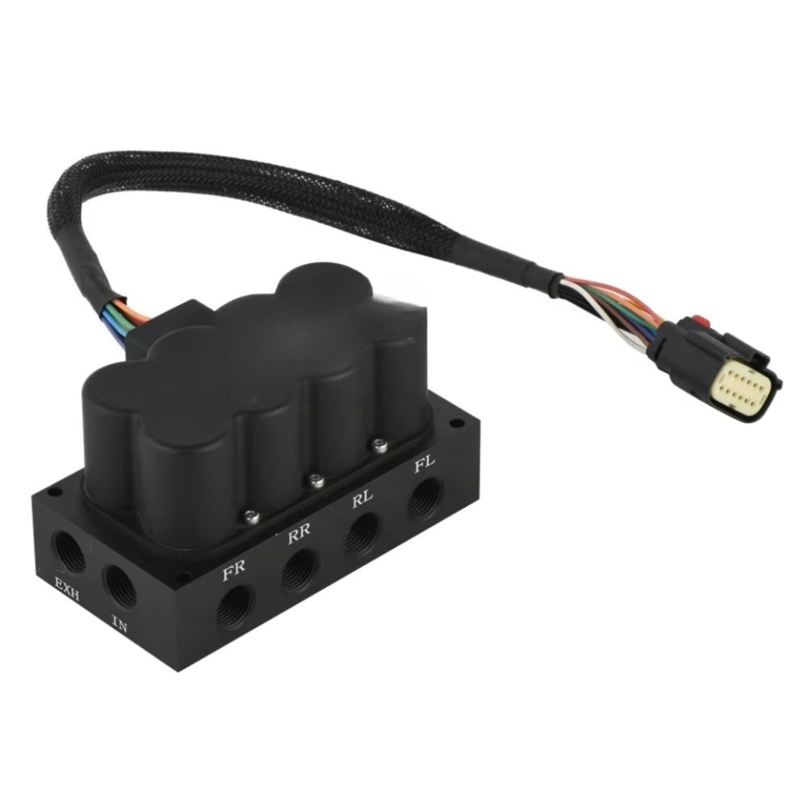 Iddcmwnb One Color Air Ride Suspension Airbag System Control Vx4 Vu4 Vu-4F Valve For Truck Car Trailers